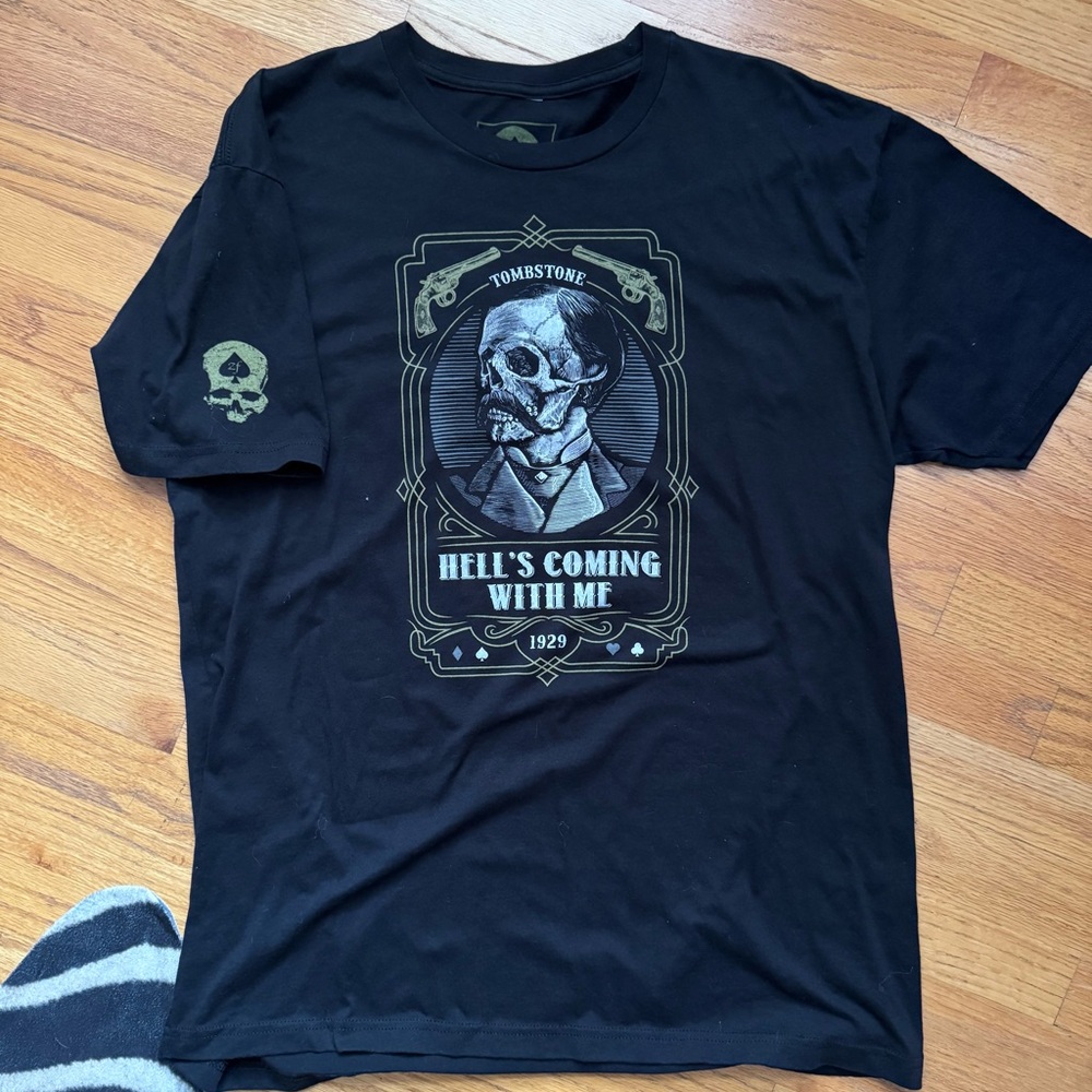 Black Graphic T-Shirt